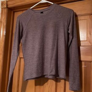 KYODAN long sleeve, purple athletic shirt, size xs